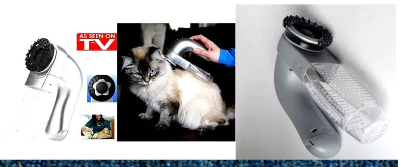 🐾Pielęgnacja zwierząt Elektryczne urządzenie do odsysania sierści zwierząt