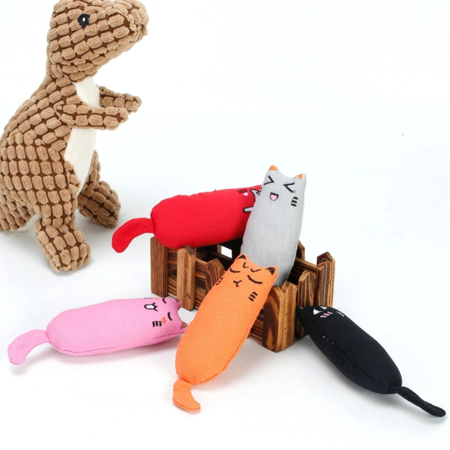 Pluszowa zabawka dla kota – miękka i przytulna 🐾🧸