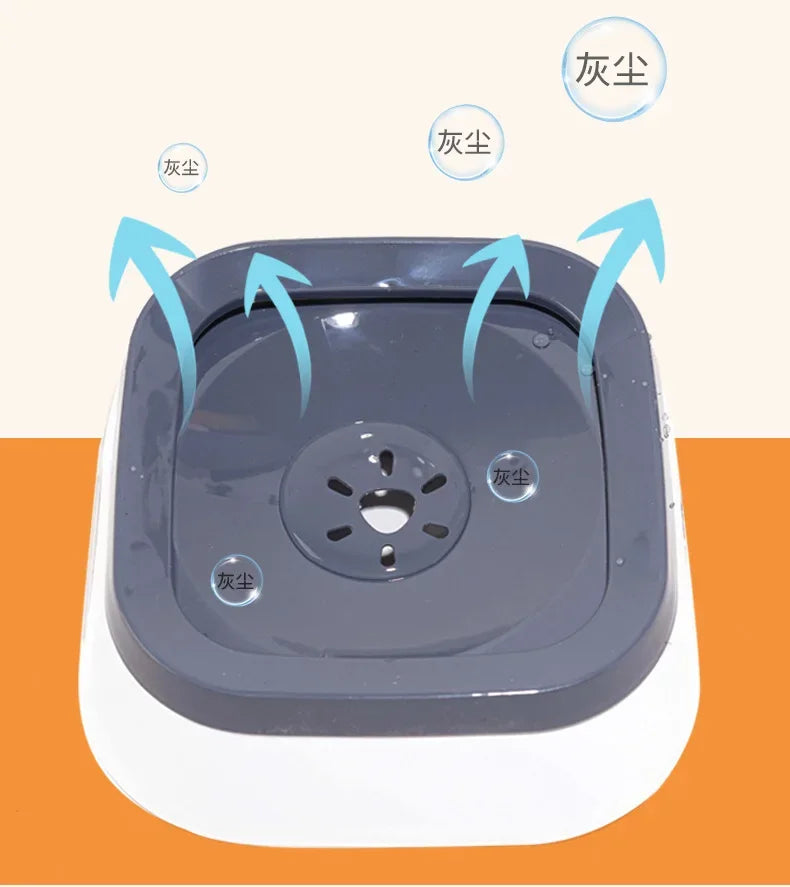 1pc Anti-splash Water Bowl For Dogs 1L Large Capacity Drinker Drinking Bowls Dog Waterer For Puppy Cat Pet Accessories