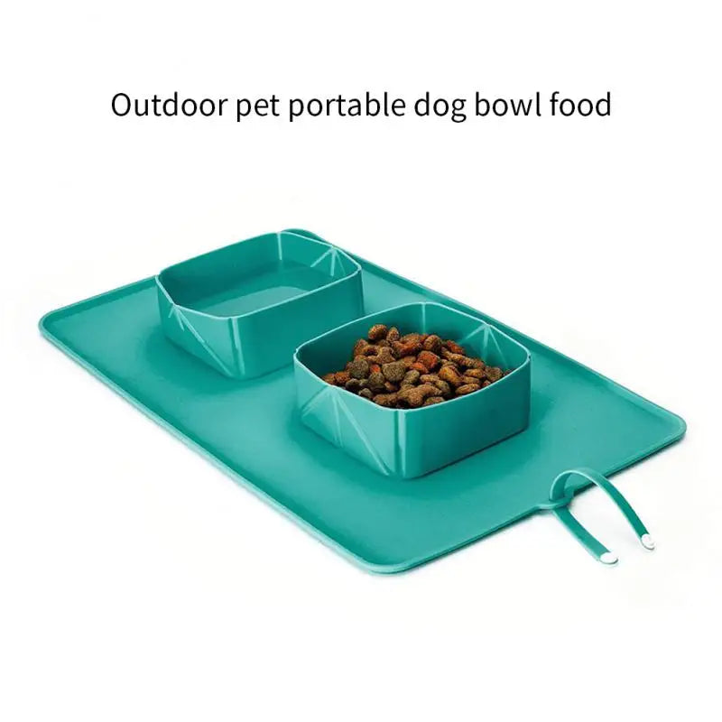 Składana Miska Podróżna dla Psa i Kota 🐶🐱 – 600ml