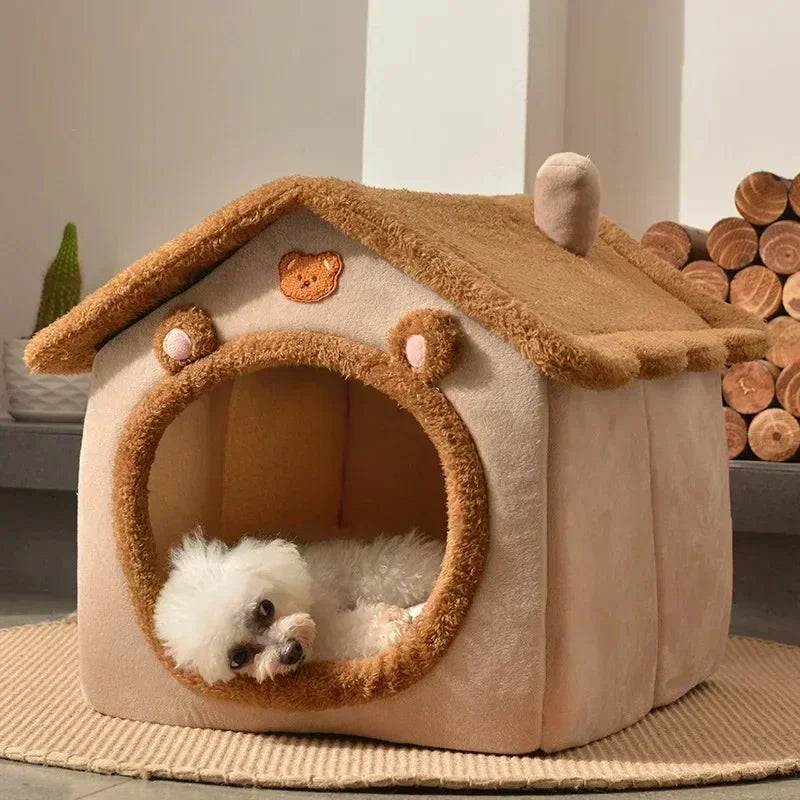 Bawełniane legowisko dla psa z odpinanym pokrowcem 💤🐾