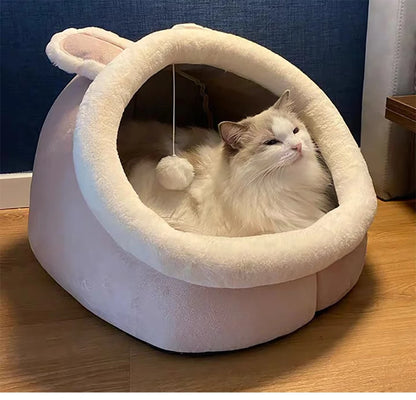 Miękkie Legowisko dla Kota – Głęboki Sen 🐾💤