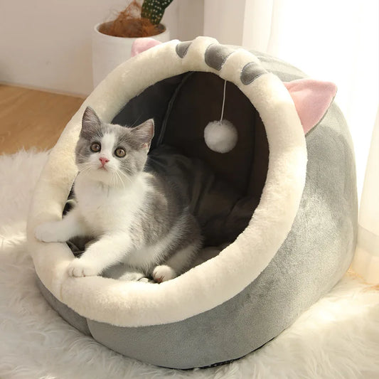 Miękkie Legowisko dla Kota – Głęboki Sen 🐾💤