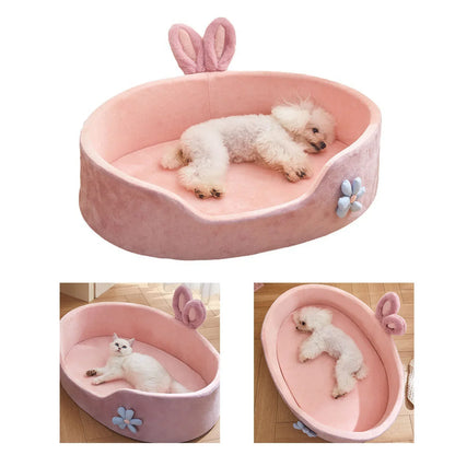 Miękkie łóżko dla psa i kota – odłączane i łatwe w czyszczeniu 🐶🐱