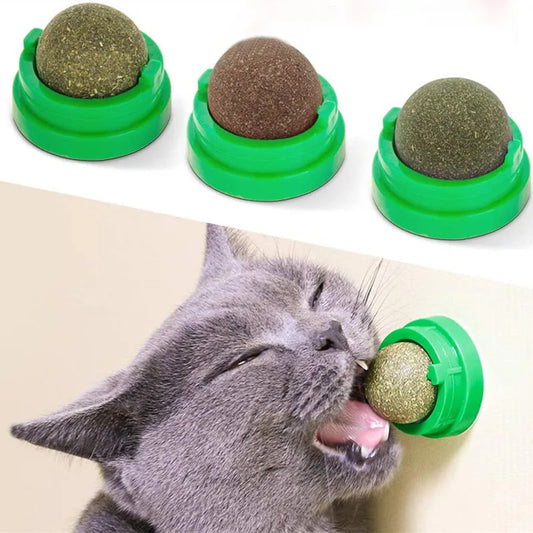 Naturalna Piłka z Kocimiętki – Zdrowa Zabawa dla Twojego Kota 🐱💚