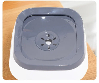 1pc Anti-splash Water Bowl For Dogs 1L Large Capacity Drinker Drinking Bowls Dog Waterer For Puppy Cat Pet Accessories