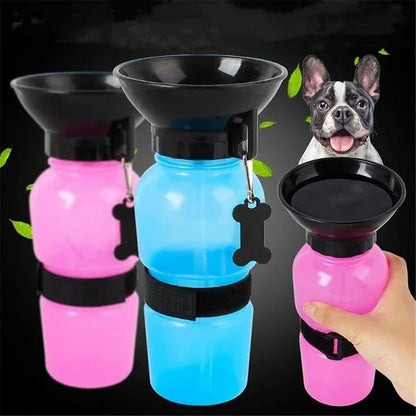 Przenośna Butelka z Wodą dla Psa 🐶💧 – 500ml