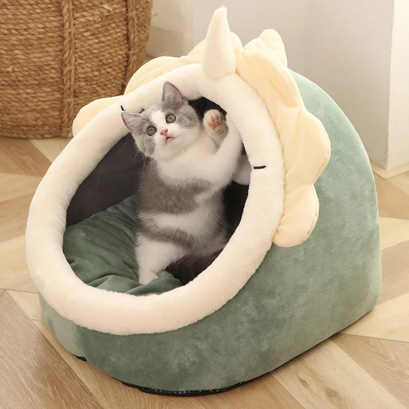 Miękkie Legowisko dla Kota – Głęboki Sen 🐾💤