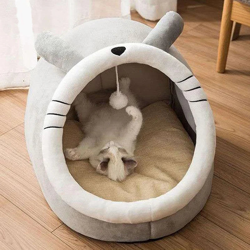 Miękkie Legowisko dla Kota – Głęboki Sen 🐾💤