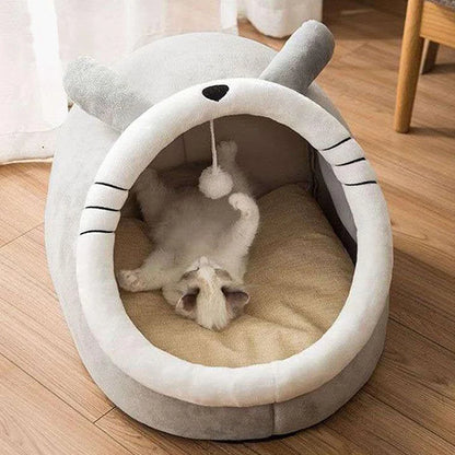 Miękkie Legowisko dla Kota – Głęboki Sen 🐾💤