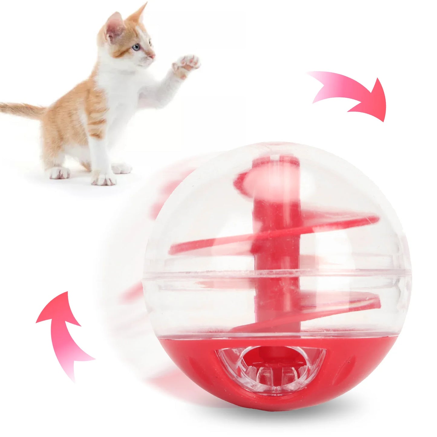 Interaktywna Piłka na Przysmaki dla Kota 🐱🎾