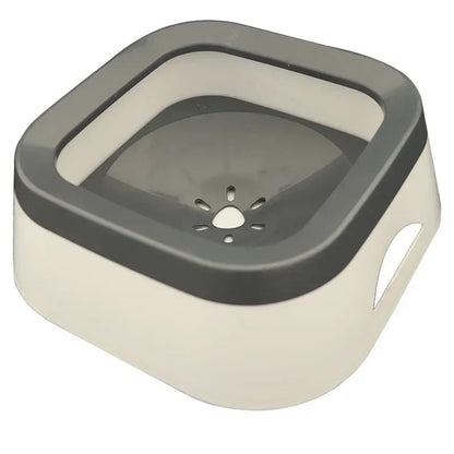 1pc Anti-splash Water Bowl For Dogs 1L Large Capacity Drinker Drinking Bowls Dog Waterer For Puppy Cat Pet Accessories