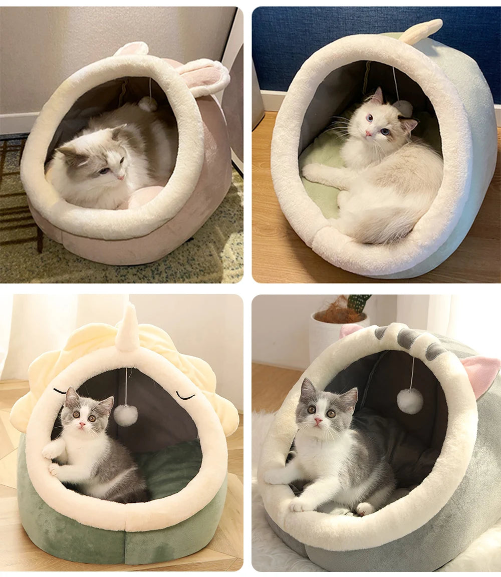Miękkie Legowisko dla Kota – Głęboki Sen 🐾💤